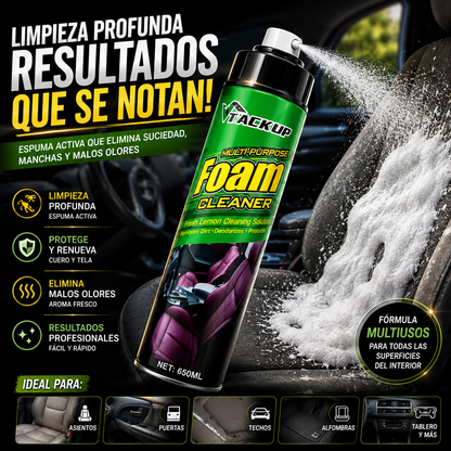 Limpiador de interiores para autos y muebles