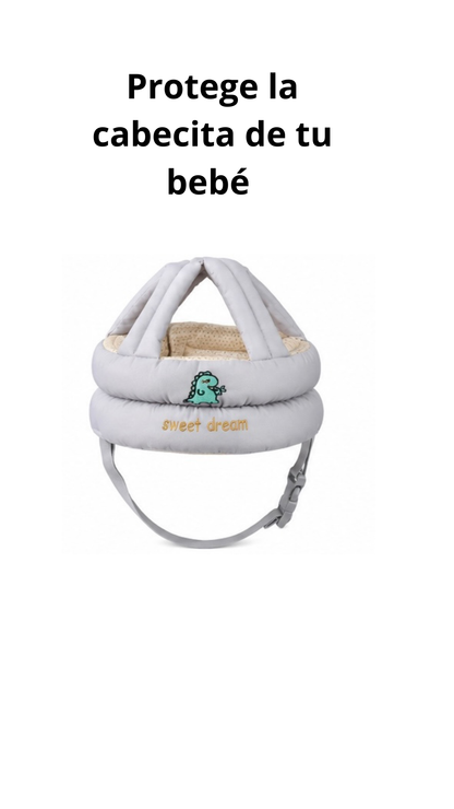 CASCO DE SEGURIDAD PARA BEBÉS QUE APRENDEN A CAMINAR. Protección en cada paso